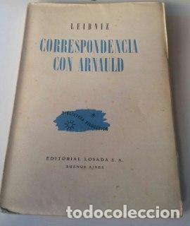 Libros: Correspondencia con Arnauld - Leibniz - Foto 1