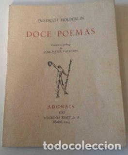 Libros: Doce poemas - H&ouml;lderlin, Friedrich - Foto 1
