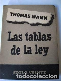 Libros: Las tablas de la ley - Mann Thomas - Foto 1