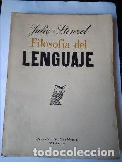 Libros: Filosof&iacute;a del lenguaje - Stenzel Julio - Foto 1