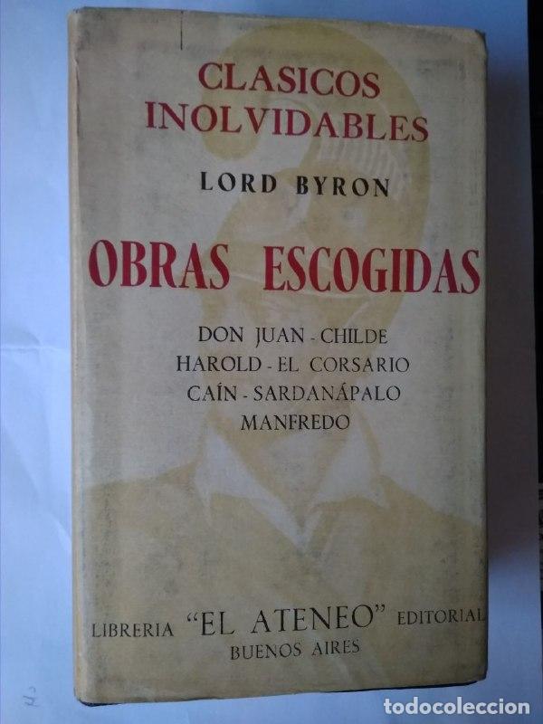 Libros: Obras escogidas - Byron Lord - Foto 1