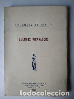Libros: Cuentos picarescos - de Balzac Honorato. - Foto 1