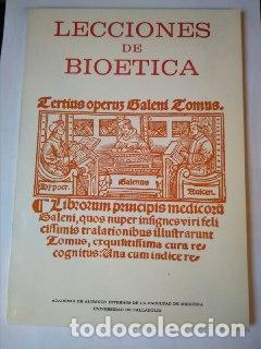 Libros: Lecciones de bi&oacute;tica - VVAA. - Foto 1