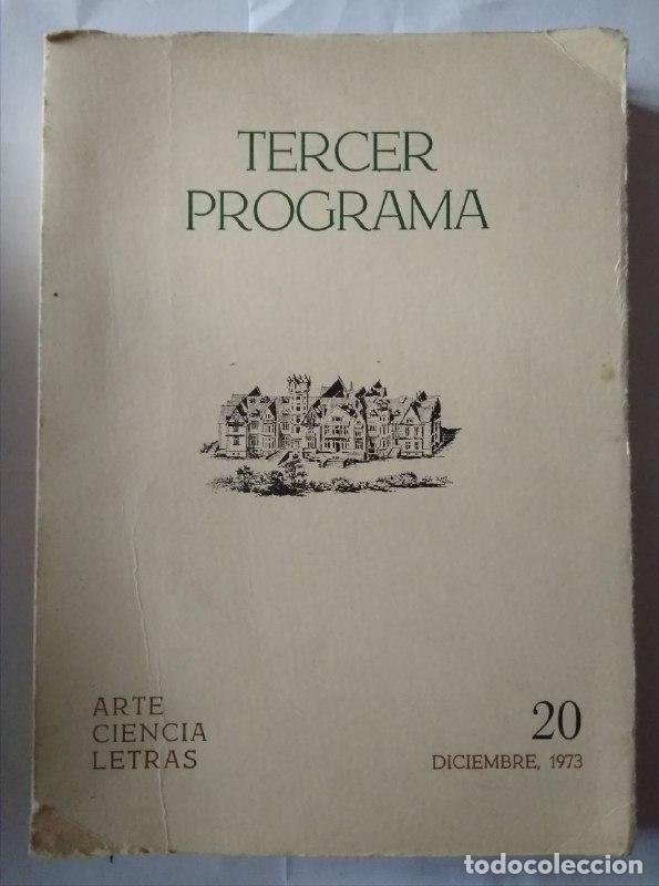 Libros: Tercer programa. Arte, ciencia, letras. 20 - Pons Salvador, dir. - Foto 1