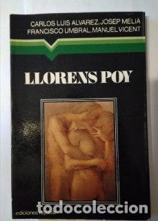 Libros: Llorens Poy - &Aacute;lvarez, Carlos (1933- ) - Foto 1