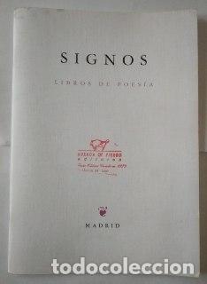 Libros: Signos. Libros de Poes&iacute;a (1992-2002) - VVAA. - Foto 1