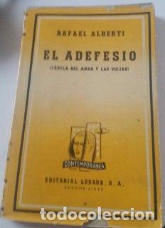 Libros: El adefesio. - Alberti, Rafael - Foto 1
