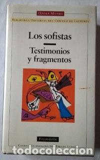 Libros: Testimonios y fragmentos. - Los sofistas.[Solana Dueso, Jos&eacute;] tr. - Foto 1