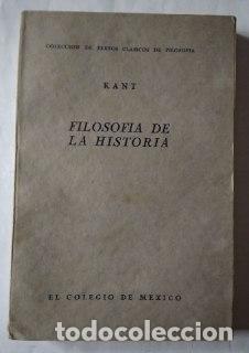 Libros: Filosof&iacute;a de la historia. - Kant. - Foto 1