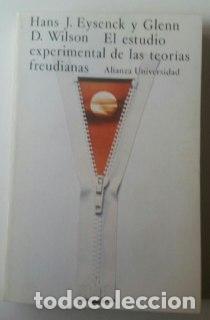 Libros: El estudio experimental de las teor&iacute;as freudianas - Eysenck, Hans J. - Foto 1