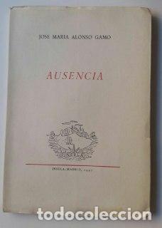 Libros: Ausencia - Alonso Gamo,Jose Mar&iacute;a - Foto 1