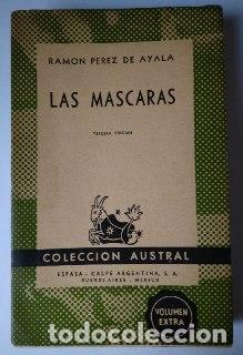 Libros: Las m&aacute;scaras. - P&eacute;rez de Ayala , Ram&oacute;n. - Foto 1
