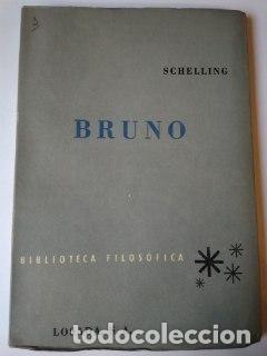 Libros: Bruno. - Schelling. - Foto 1