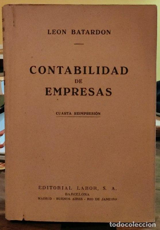 Libros: Contabilidad de Empresas - Batardon, Le&oacute;n - Foto 1