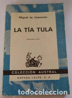 Libros: La T&iacute;a Tula. - Unamuno, Miguel de - Foto 1