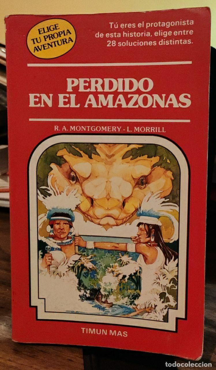 Livros em segunda m&atilde;o: Perdidos en el Amazonas - Montgomery, R. A. [Alier i Aixal&aacute;, Carles] tr.