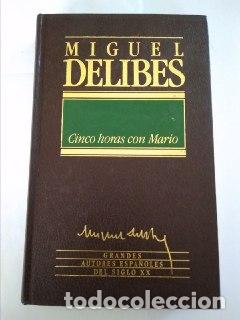 Libros: Cinco horas con Mario. - Delibes, Miguel (1920-2010) - Foto 1