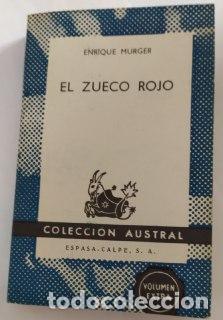 Libros: El zueco rojo. - Murger, Enrique. - Foto 1