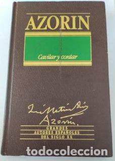 Libros: Cavilar y contar. - Azor&iacute;n (1873-1967) - Foto 1