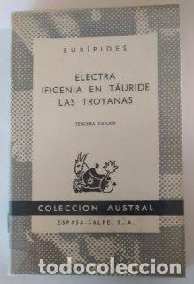 Libros: Electra / Ifigenia en t&aacute;uride / Las troyanas. - Eur&iacute;pides. - Foto 1