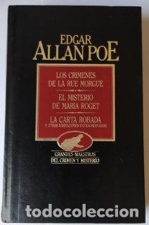 B&uuml;cher: Los cr&iacute;menes de la rue Morgue / El misterio de Mar&iacute;a Roget / La carta robada y otras narraciones ext