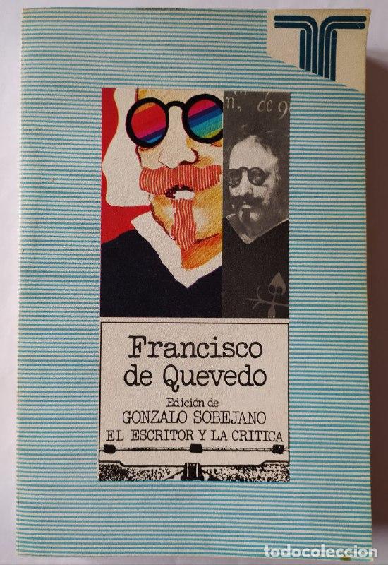 Libros: Francisco de Quevedo - Sobejano, Gonzalo (1928-) - Foto 1