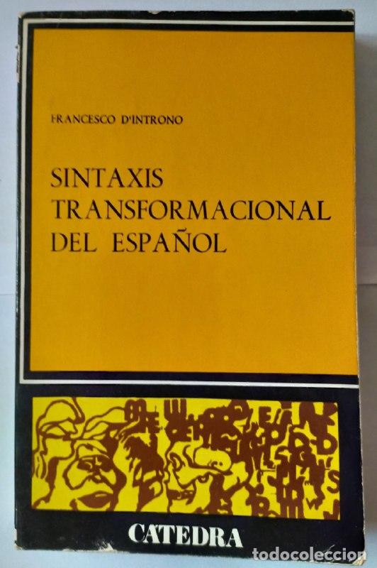 Libros: Sintaxis transformacional del espa&ntilde;ol. - D Introno, Francesco. - Foto 1