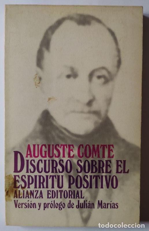 Libros: Discurso sobre el esp&iacute;ritu positivo. - Comte, Auguste (1798-1857). - Foto 1