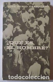 Libros: &iquest;Qu&eacute; es el hombre? - Carracedo Rubio, Jos&eacute;. - Foto 1