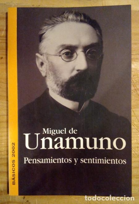 Libros: Pensamientos y sentimientos - Unamuno, Miguel de - Foto 1