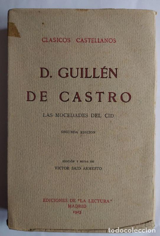 Libros: Las mocedades del Cid. - Castro, Guill&eacute;n de - Foto 1