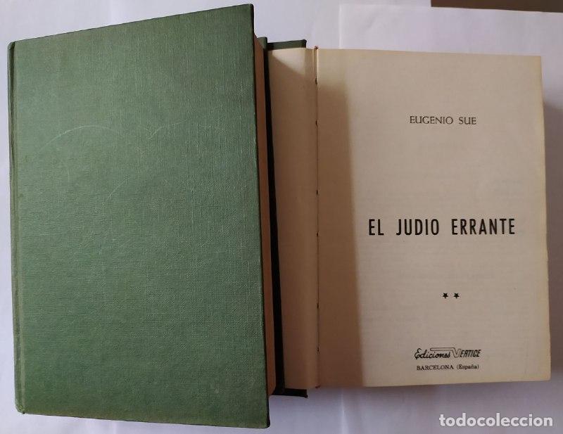 Libros: El judio errante (2 tomos) - Sue, Eugenio (1804-1854) - Foto 1