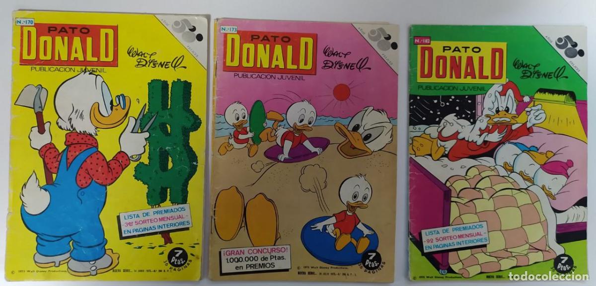 Libros: Pato Donald. N&ordm; 170, 173, 182. - An&oacute;nimo - Foto 1