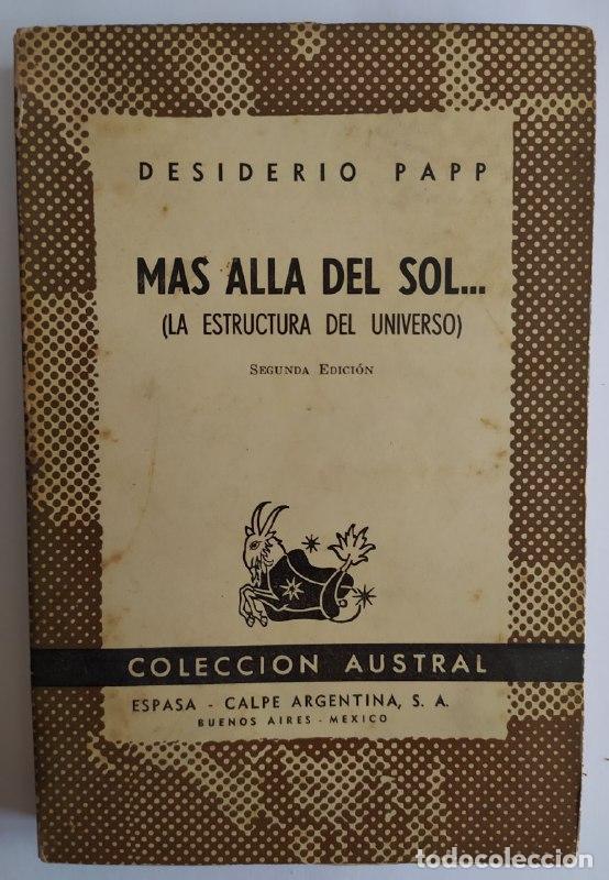Libros: M&aacute;s all&aacute; del sol - Papp, Desiderio (1895-1993) - Foto 1