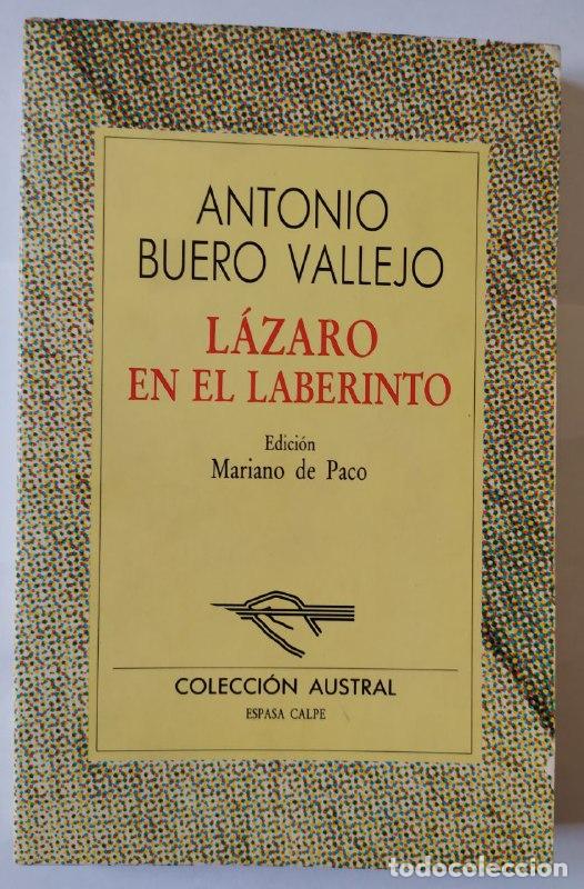 Libros: L&aacute;zaro en el laberinto. - Buero Vallejo, Antonio (1916-2000) - Foto 1