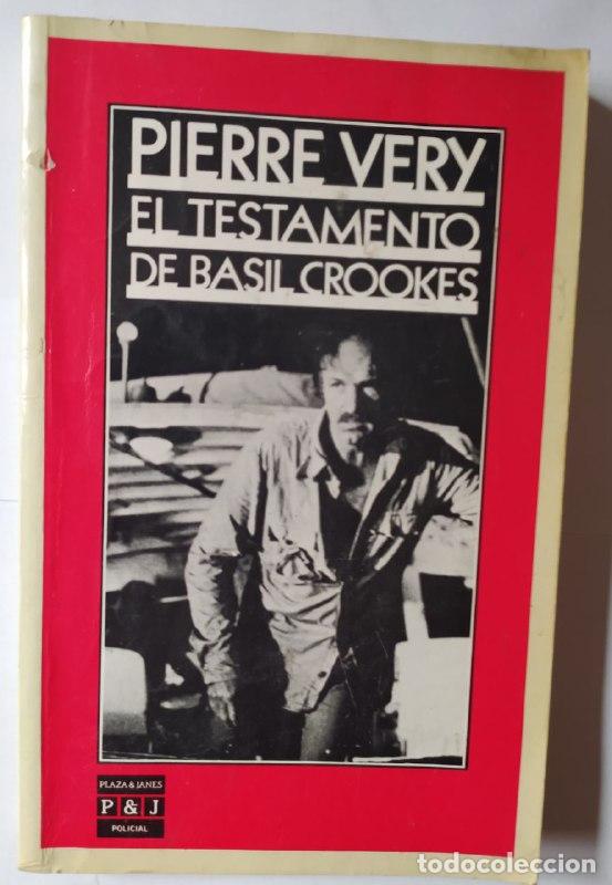 Libros: El testamento de Basil Crookes - V&eacute;ry, Pierre (1900-1960) - Foto 1