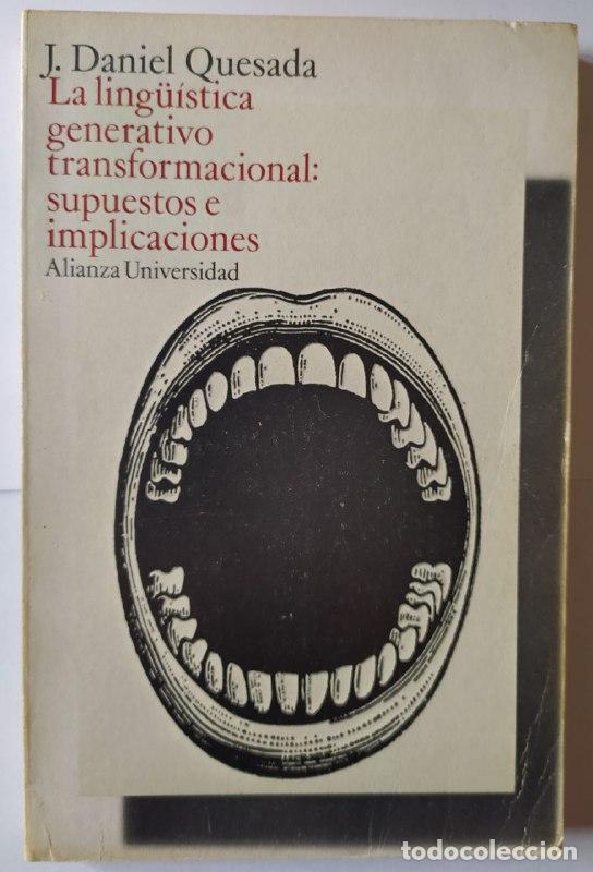 Libros: Lingu&iacute;stica generativo transformacional: supuestos e implicaciones. - Quesada, J. Daniel - Foto 1