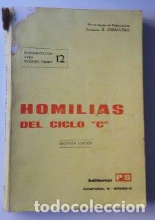 Libros: Homil&iacute;as del ciclo C - VVAA Caballero,B.(Dir) - Foto 1
