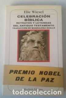 Libros: Celebraci&oacute;n B&iacute;blica - Wiesel, Elie - Foto 1