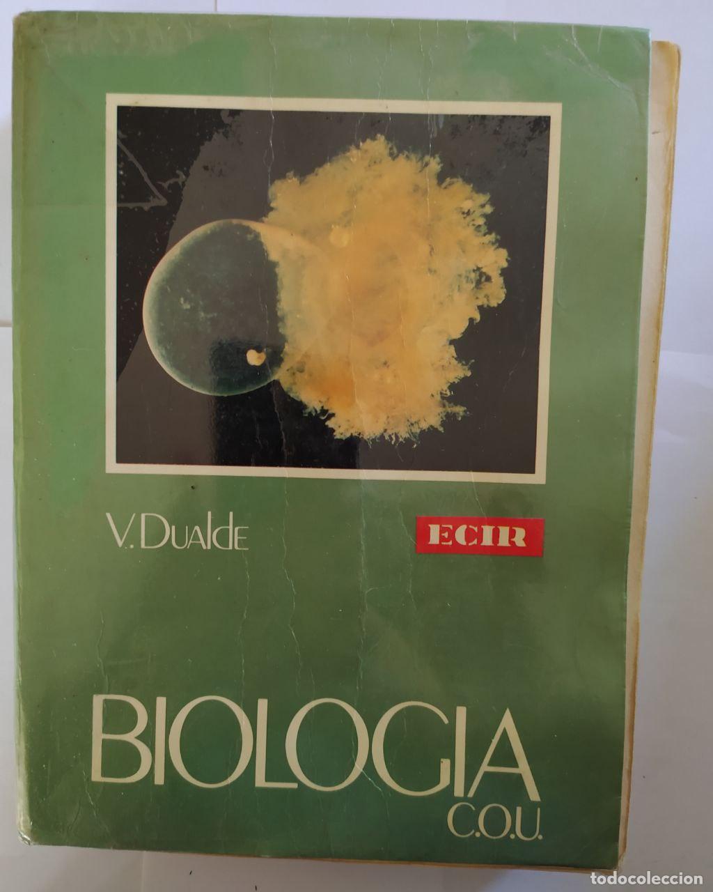 Libros: Biolog&iacute;a. COU - Dualde P&eacute;rez, Vicente (1923-) - Foto 1