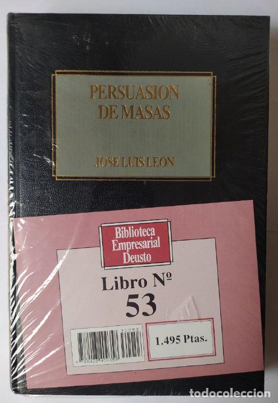 Libros: Persuasi&oacute;n de masas - Le&oacute;n, Jos&eacute; Luis (1956-) - Foto 1