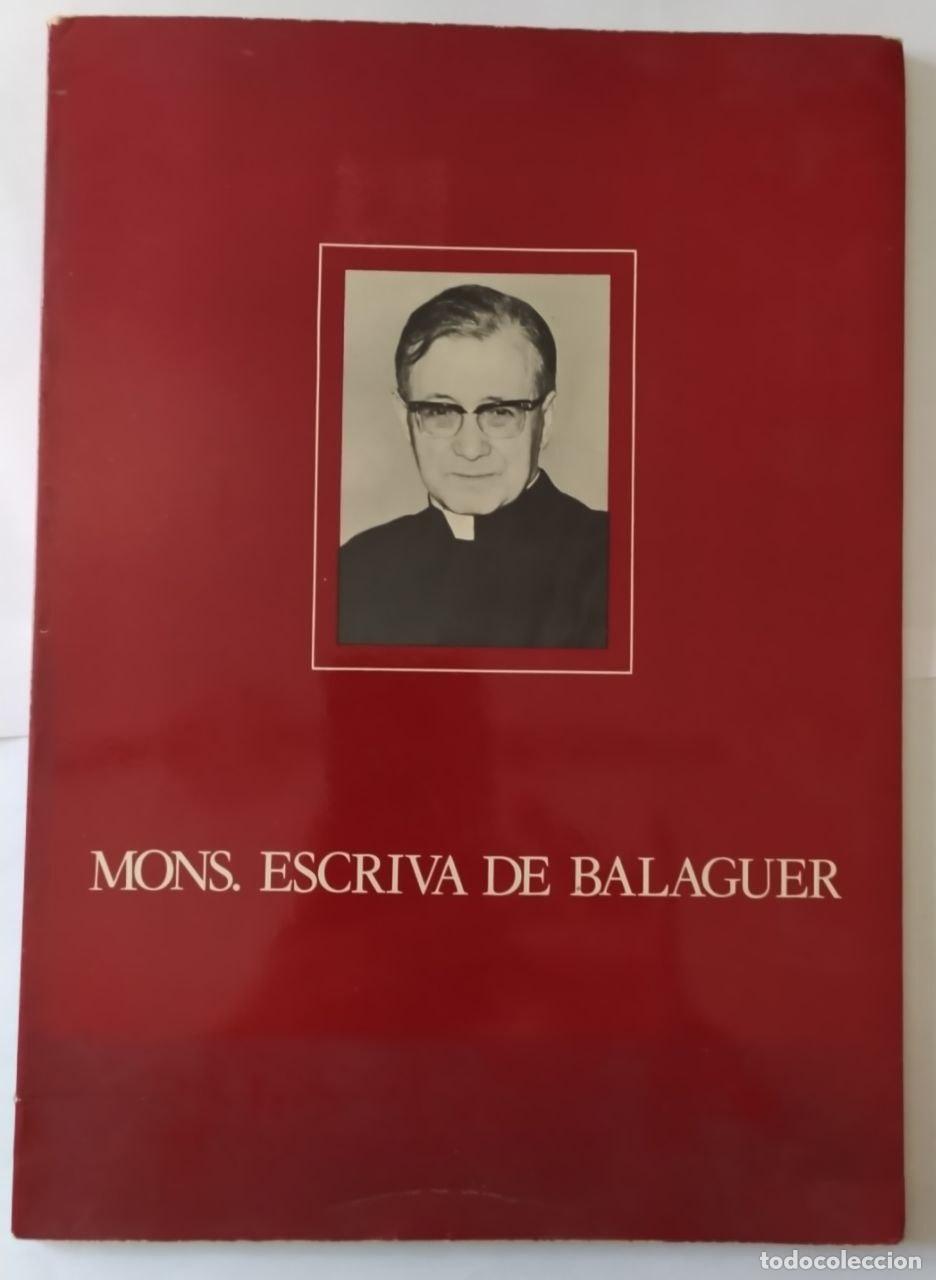Libros: Mons. Escriva de Balaguer. - VV.AA - Foto 1