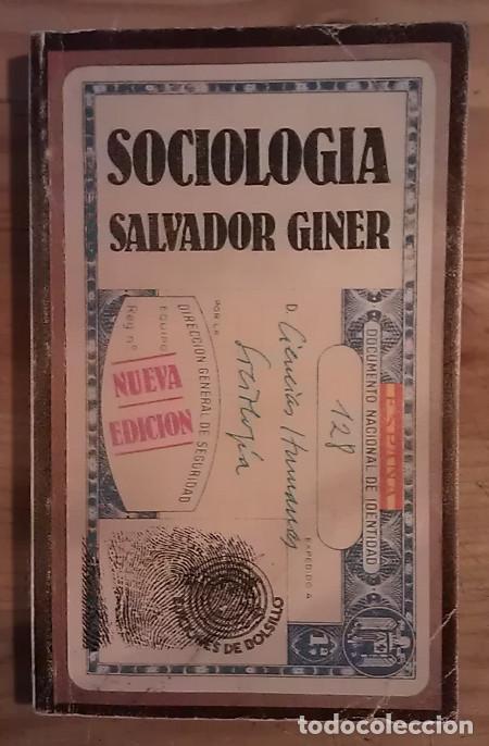 Libros: Sociolog&iacute;a - Giner, Salvador - Foto 1