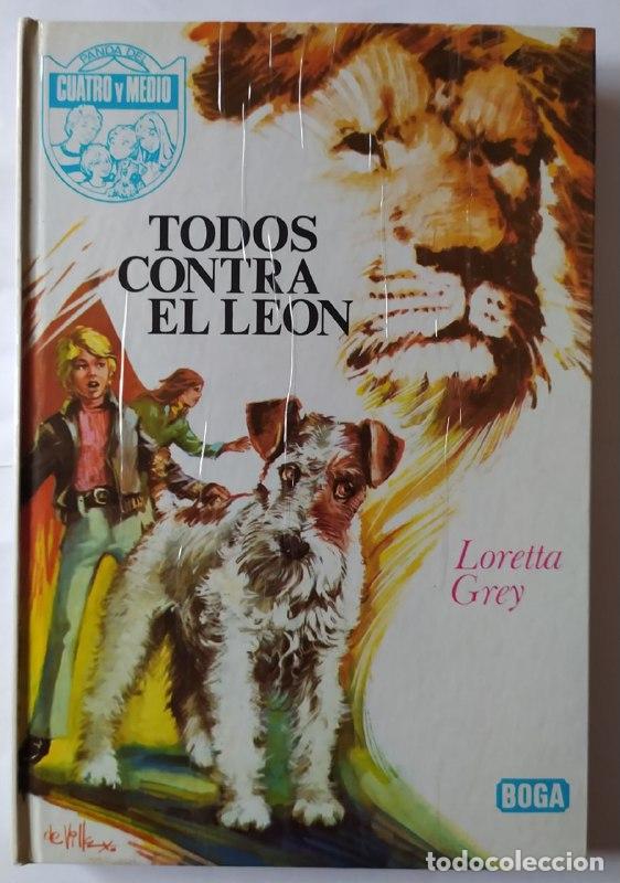 Libros: Todos contra el le&oacute;n. - Grey, Loretta - Foto 1