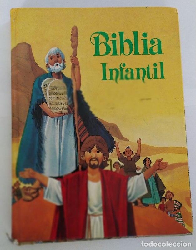 Libros: Biblia infantil - Quesada Cerd&aacute;n, Miguel (1933-) . il. - Foto 1