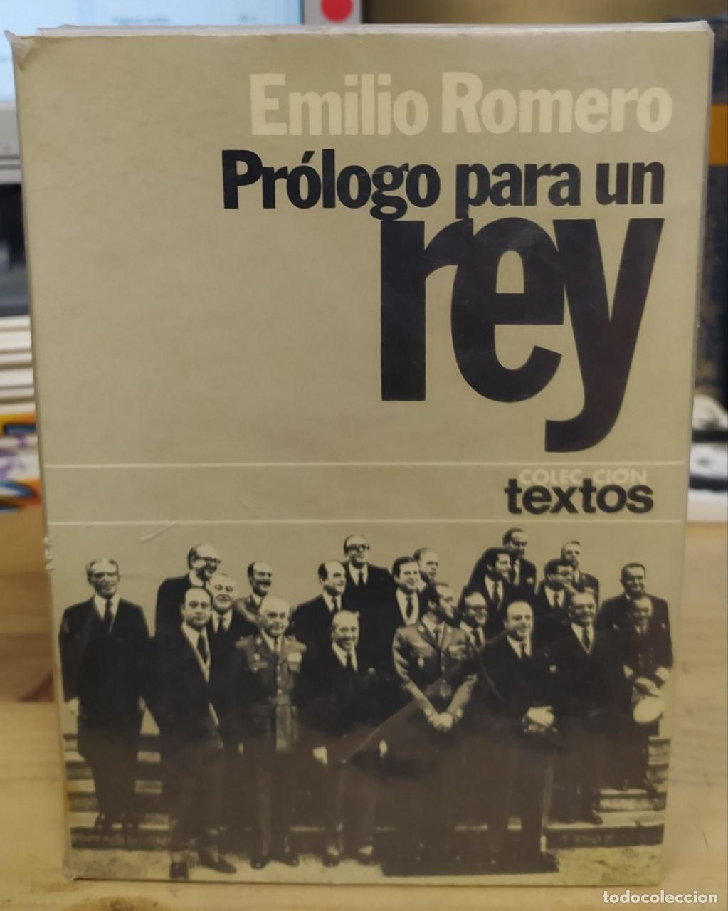 Libros: Pr&oacute;logo para un rey - Romero, Emilio - Foto 1