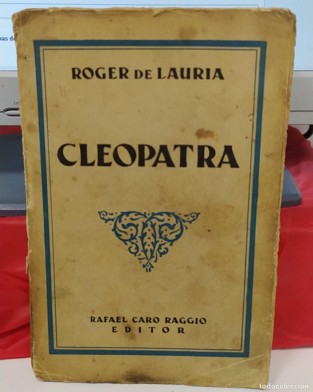 Libros: Cleopatra. - De lauria, Roger. - Foto 1