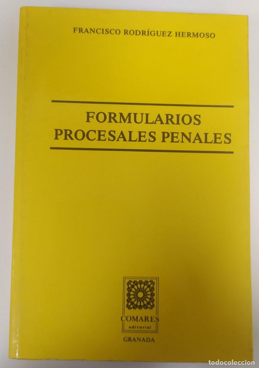 Libros: Formularios procesales penales - Rodr&iacute;guez Hermoso, Francisco - Foto 1