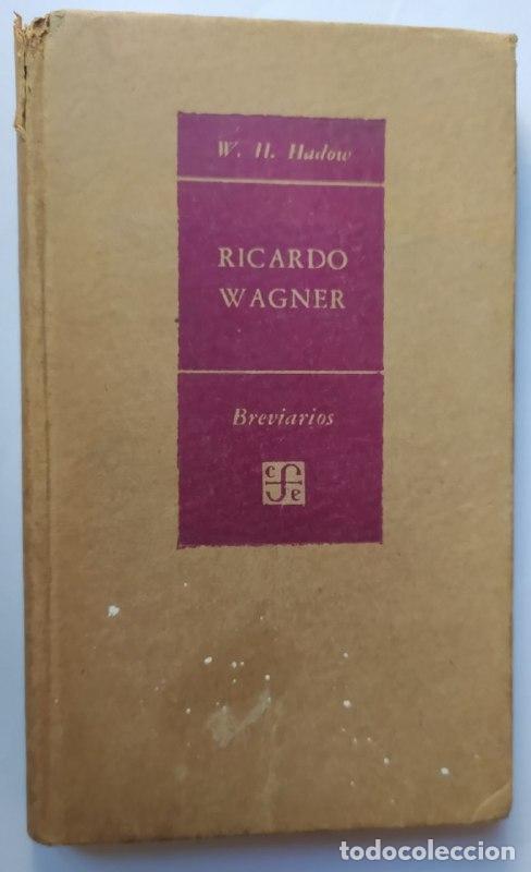 Libros: Ricardo Warner. Breviarios. - Hadow, W.H. - Foto 1
