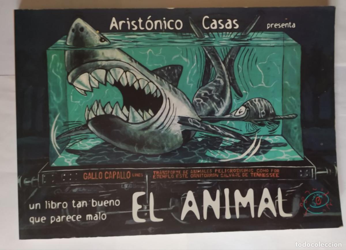 Libros: El animal - Casas G&aacute;lvez, Arist&oacute;nico - Foto 1
